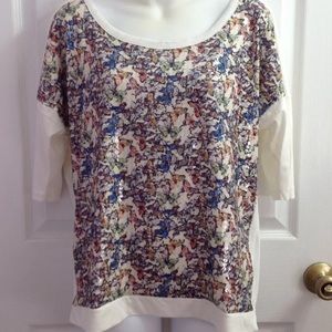 Cap Juluca Butterfly Sequin top XL